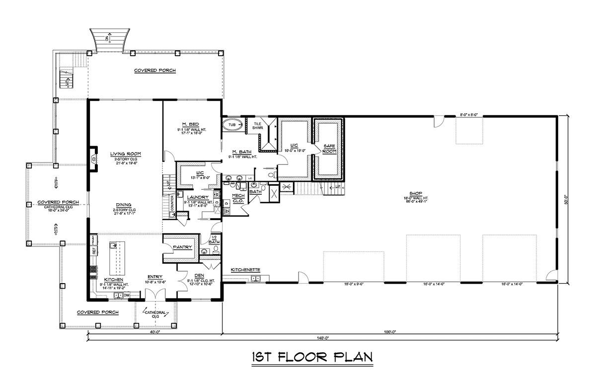 10 Designs For Lofty Plans: Barndominium Floor Plans With Loft