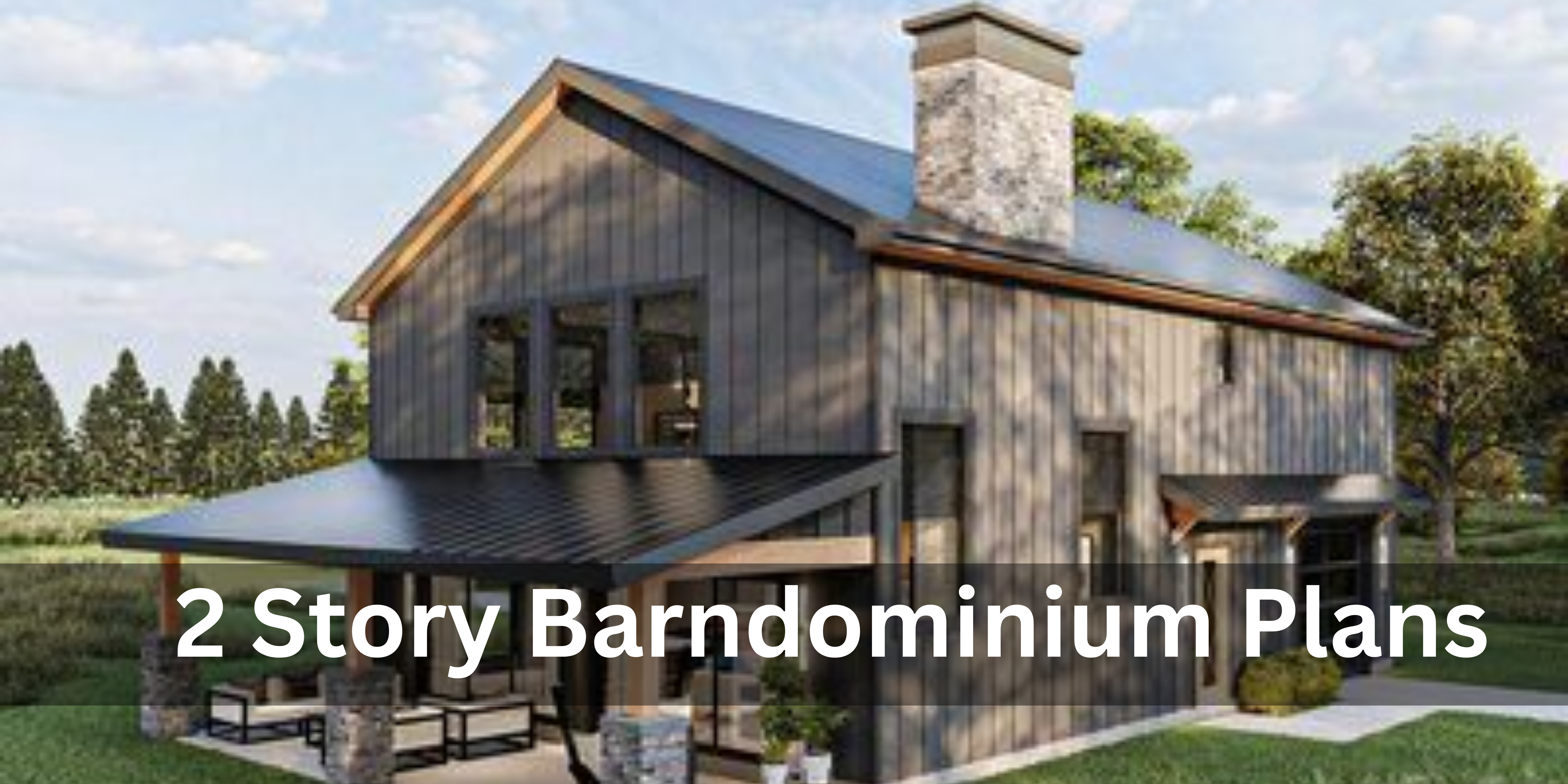 2 Story Barndominium Plans