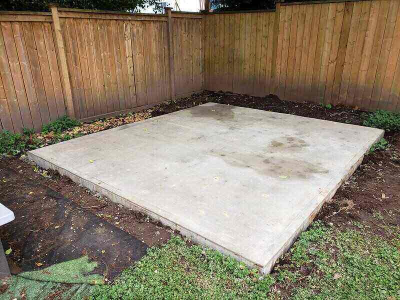 30x30 concrete slab cost