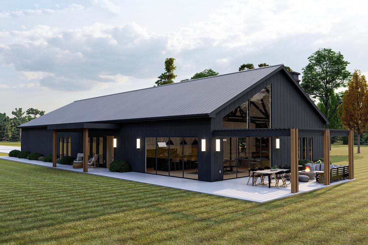 5 bedroom barndominium floor plans