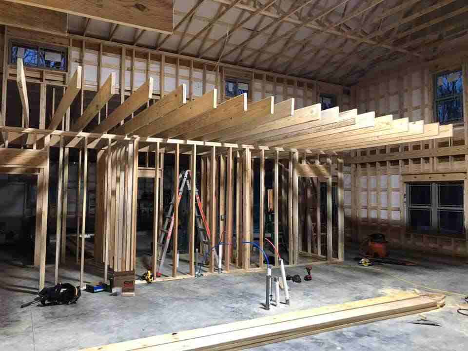How Long Does it Take to Build a Barndominium- Interior Framing